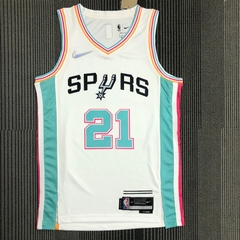 REGATA SAN ANTONIO SPURS BRANCA 75" na internet