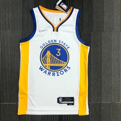 REGATA GOLDEN STATE WARRIORS CITY EDITION "75TH ANIVERSÁRIO" BRANCA - comprar online