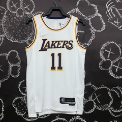 Regata Los Angeles Lakers Diamantada Branca - loja online