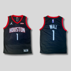 Regata Nacional Pronta Entrega Houston Rockets Preta