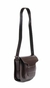 Bandolera Asturias cuero chocolate - comprar online