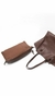 Cartera Segovia cuero marron - comprar online