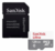 Cartão de Memória Sandisk Ultra 128GB Micro 80mb/s A1 + Adaptador - Zilion Games e Acessórios - ZG!