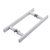 Puxador para portas madeira / vidro alumínio branco - comprar online