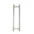 Puxador para portas madeira vidro tubular branco - comprar online