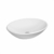 Cuba de louça para banheiro oval 40 cm sobrepor luxuosa branco