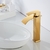 Torneira monocomando banheiro cascata slim alta dourado na internet