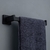 Kit acessórios para banheiro 4 peças aço inox 304 preto fosc - comprar online