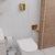 Papeleira para banheiro super luxo latão dourado quadritt - comprar online