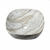 Cuba de louça para banheiro arredondada 27 cm mármore creme - comprar online