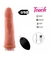 Super Large con Vibrador Recargable USB con Control y Ventosa