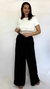 Cropped Barrado Renda - loja online