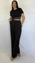 Cropped Barrado Renda - loja online