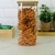 Frasco de vidrio Hermético Tapa Bamboo- 1200 ml