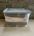 Caja Baul 75Lts con rueditas - Tapa color gris - comprar online