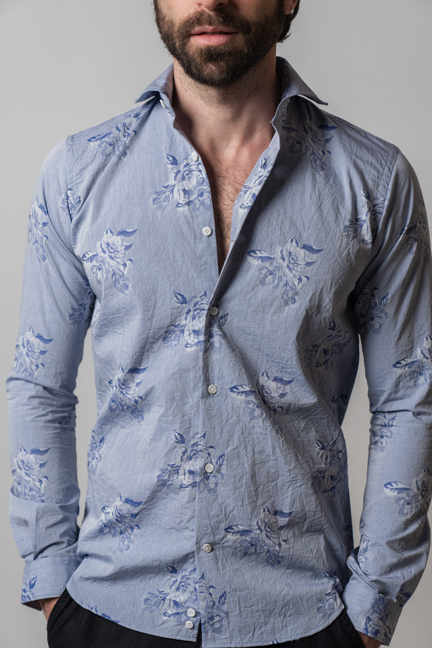 Camisa Denim Flowers Comprar en MAD LOWELL