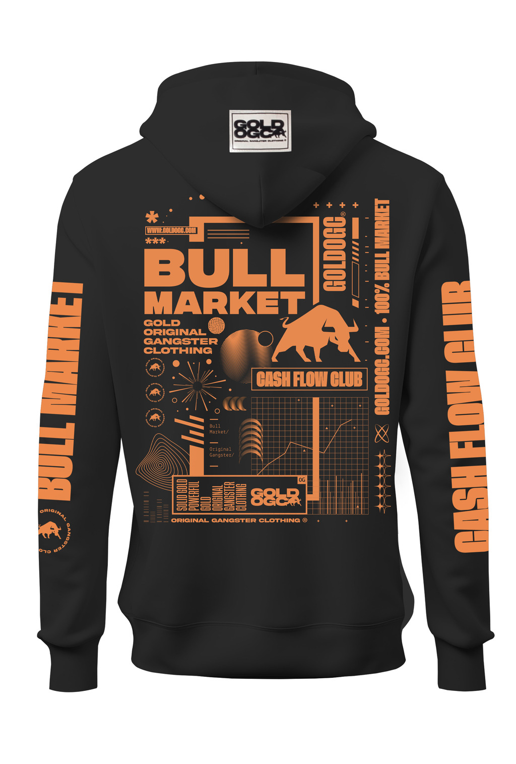 Buzo Bullrun Oversize Hoodie Comprar en Gold OGC