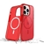 Case Compatível Com iPhone 14 Pro Max Neo Vermelho com Magsafe Prodigee