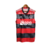 Camisa Flamengo Regata Patrocínios 23/24 Torcedor Adidas Masculina - Vermelho e Preto