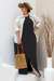 Vestido longo Cassandra preto - comprar online