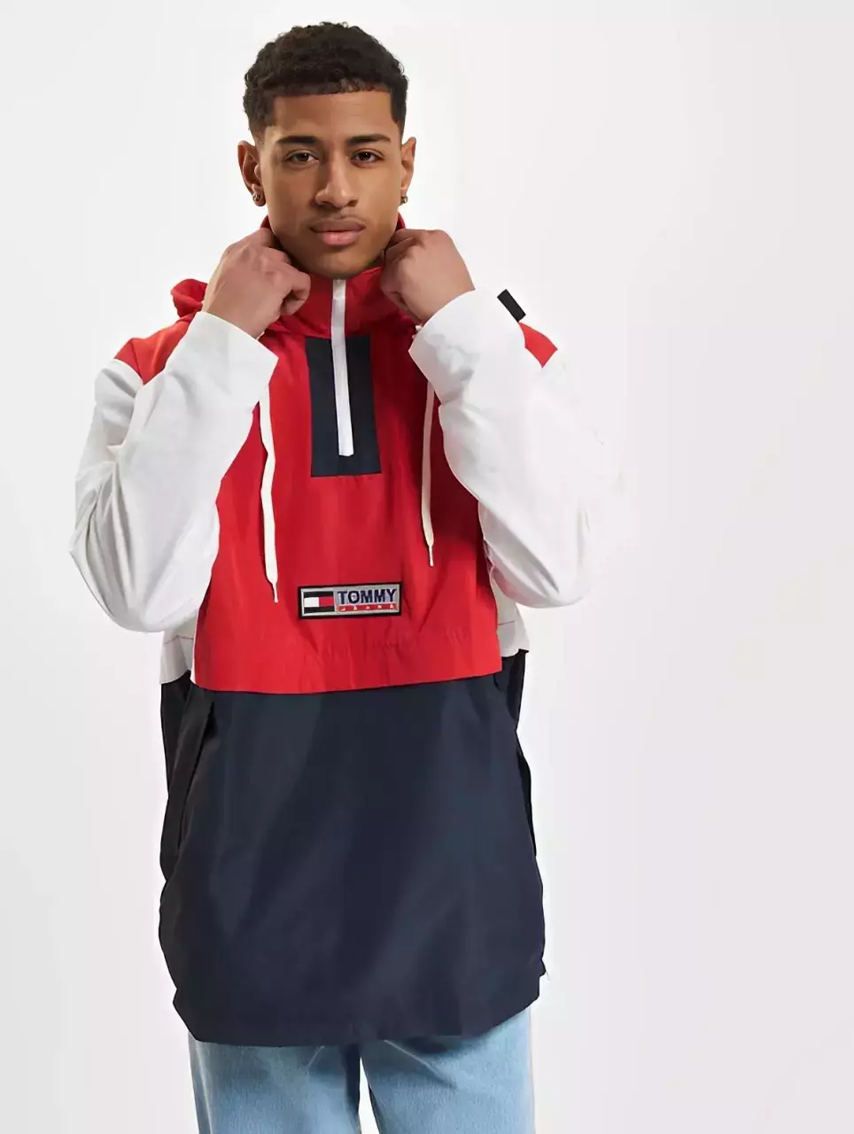 Tommy jeans colorblock popover shop