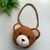 BOLSA MINI URSO CARAMELO