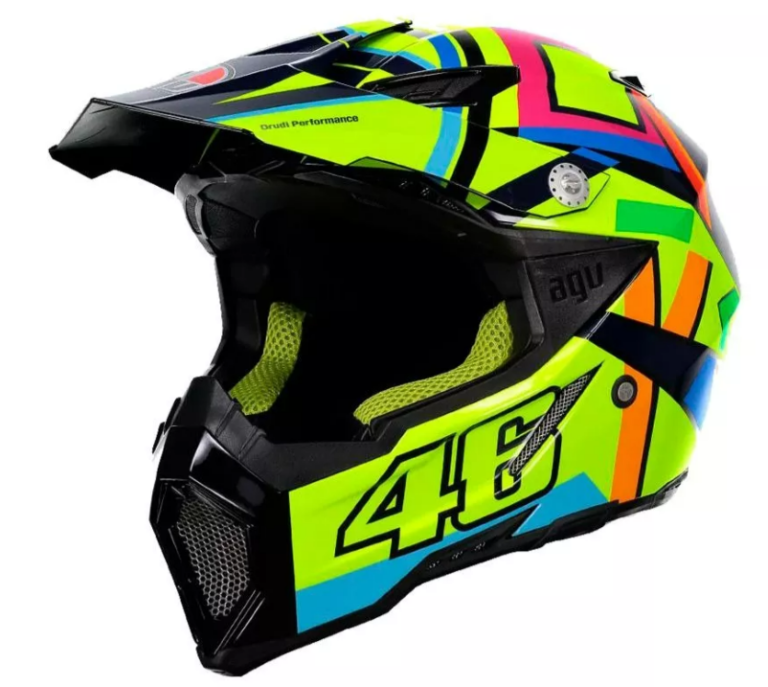 Casco motocross vr46 hotsell