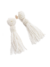 BRINCO TASSEL MIÇANGAS BRANCO - comprar online