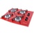 Fogão Cooktop Safanelli 4 Bocas Vermelho