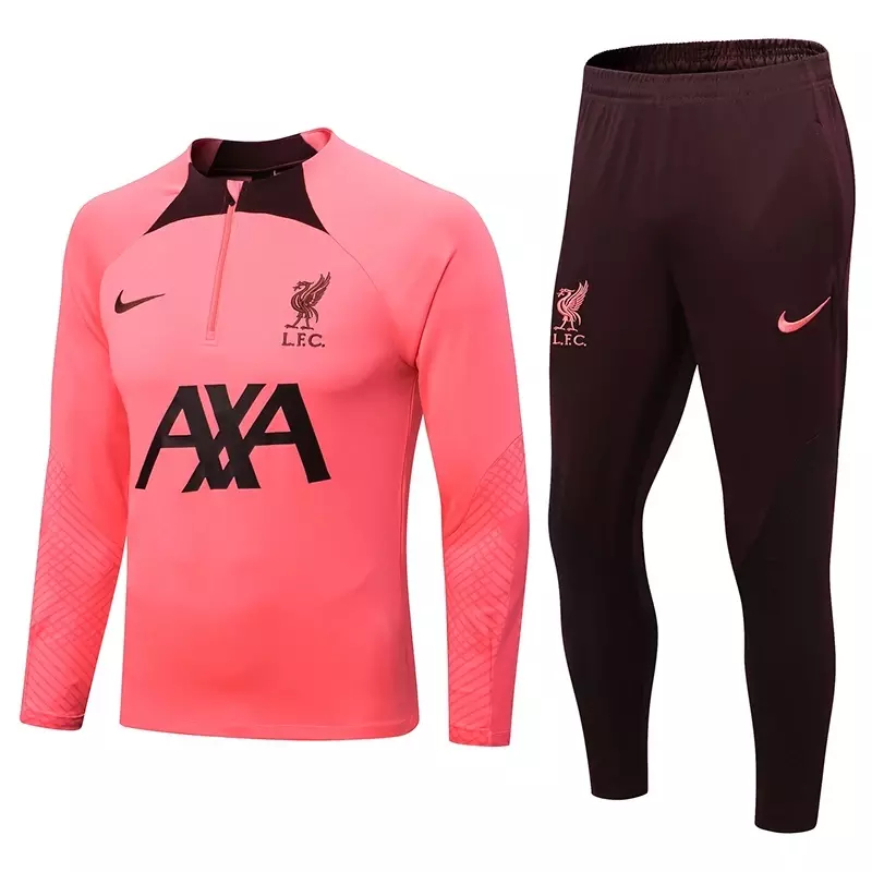 Liverpool 2022 23 Conjunto Deportivo Rosado Cafe