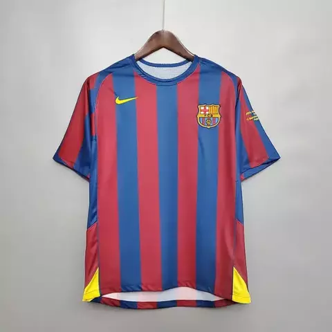 FC Barcelona 2005 06 Local Camisetas Tio Sam