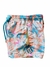 SHORT PRAIA ESTAMPADO PARIS FLOWER KIDS CORAL - PINE APPLE na internet