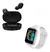 Combo Smartwatch D20 Y68 + Auricular Inalambrico A6s Negro - comprar online