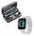 Combo Smartwatch D20 Y68 + Auricular Inalambrico F9-5 Negro - comprar online