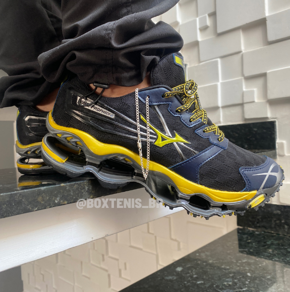 Mizuno Prophecy 2 Preto Amarelo Comprar em Boxtenisbr