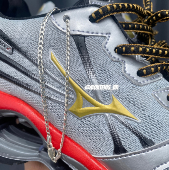 Mizuno Prophecy 2 Cinza Vermelho Boxtenisbr