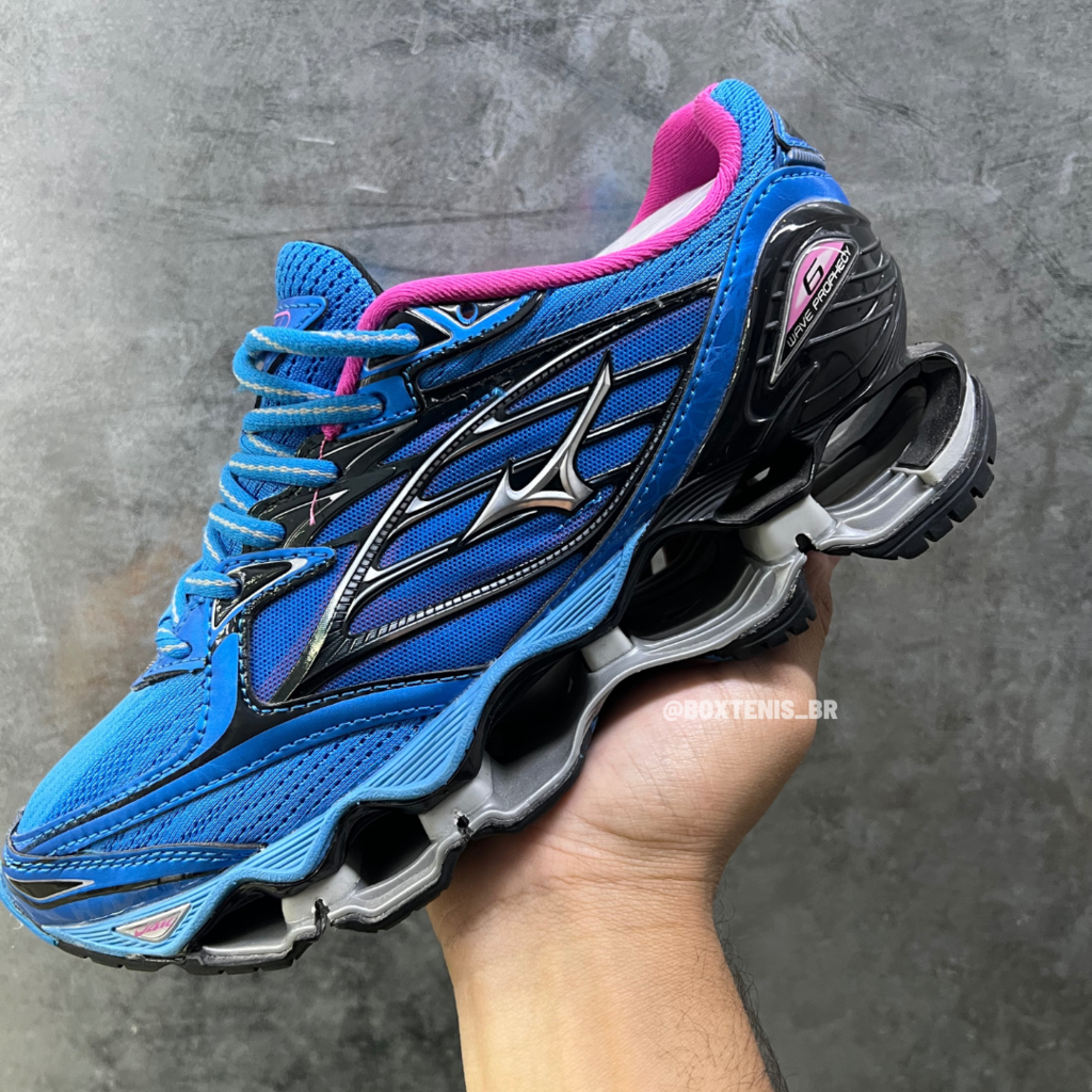 Mizuno Prophecy 6 Azul e Rosa Comprar em Boxtenisbr