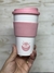 Vaso Con Banda Rosa Ojo