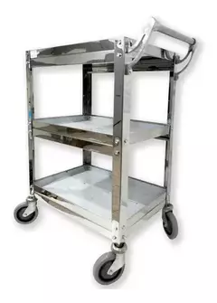 Carro de servicio acero inox ROA - comprar online