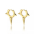 BRINCO SPIKE BANHO OURO 18K