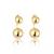 BRINCO BOLA OURO 18K - comprar online