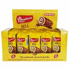 Bolinho Roll Baunilha com Chocolate 34g - Bauducco - Studio 67 - comprar online