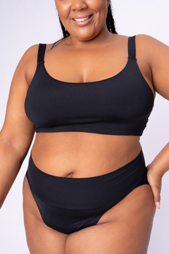 TOP DUPLO EM RENDA COM MICROFIBRA NINA - zaila intimates