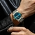 Relógio Masculino POEDAGAR Luxo: Elegância Impermeável em Aço Inoxidável - loja online