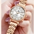 Relógio OLEVS Quartz Lady em Aço Inoxidável - O Poder do Luxo no Seu Pulso na internet