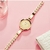 Relógio Feminino Curren em Aço Inoxidável: Elegância Dourada e Design Ultrafino - comprar online