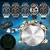 Relógio Masculino LIGE Cronógrafo de Luxo em Couro - Esportivo, Impermeável e com Mãos Luminosas - comprar online