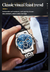 Imagem do Relógio Masculino OLEVS em Aço Inoxidável: Elegância Impermeável de Luxo