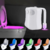 Luz Para Inodoro De 8 Colores Con Sensor De Movimiento - comprar online
