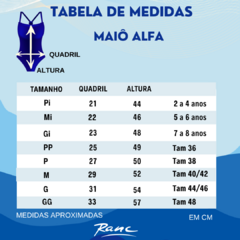 Maiô Alfa Ranc 110 - loja online